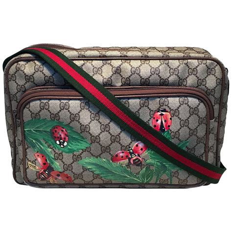 gucci ladybug bag black.